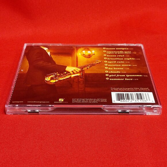Kenny G Brazilian Nights Audio CD Signed 2014 - Picture 4 of 8